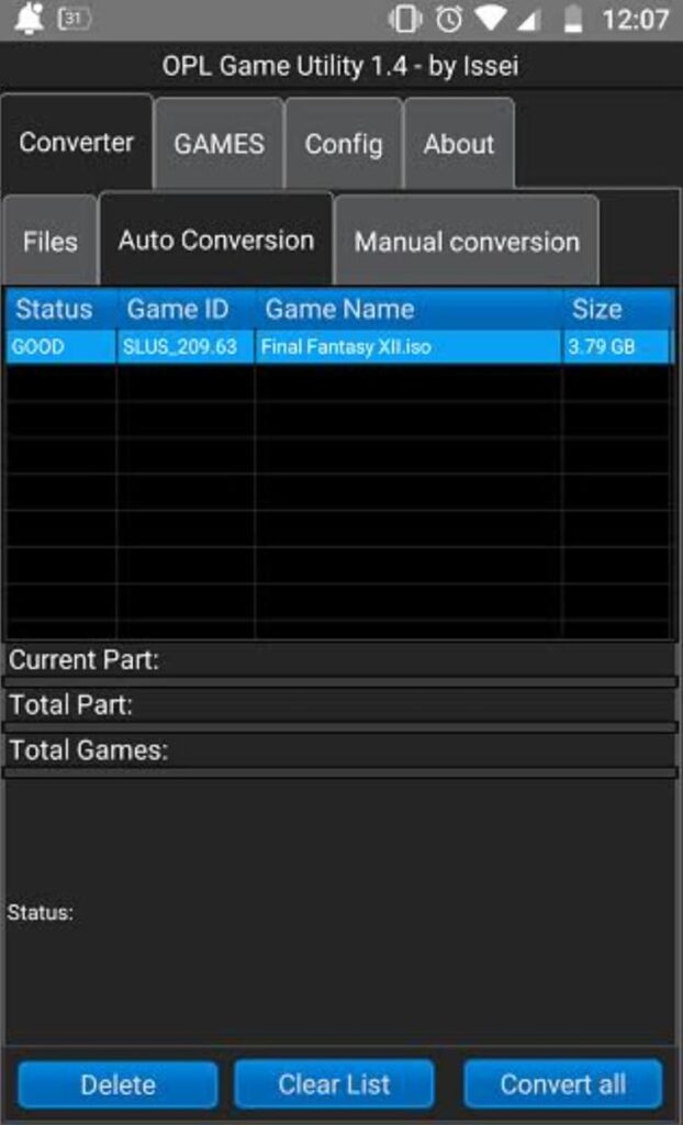 OPL Game Utility