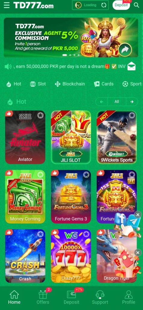 TD 777 Game Apk