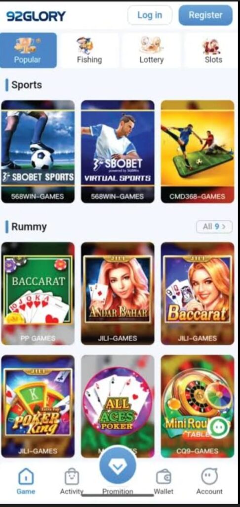 92 Glory Game APK