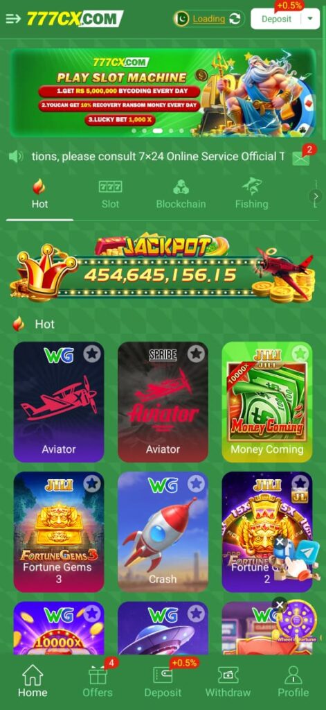 777CX Game